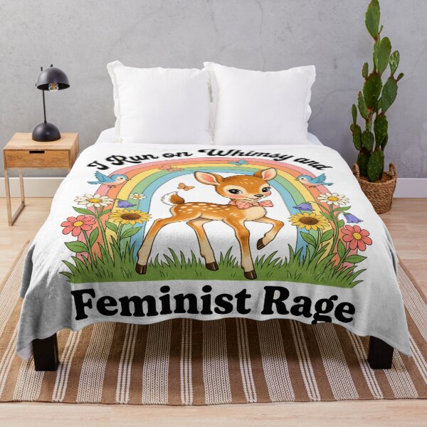 Item preview, Whimsy and Feminist Rage designed and sold by dariakustocr.