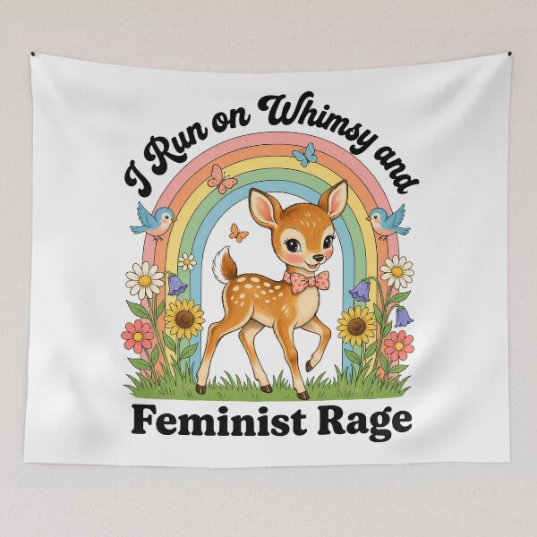 Item preview, Whimsy and Feminist Rage designed and sold by dariakustocr.