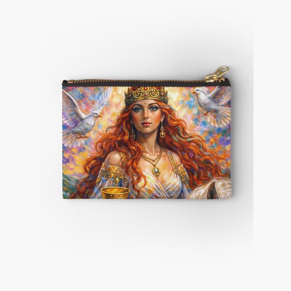 Item preview, Rhiannon Celtic Goddess of horses Painting. designed and sold by GalleryKauffeld.