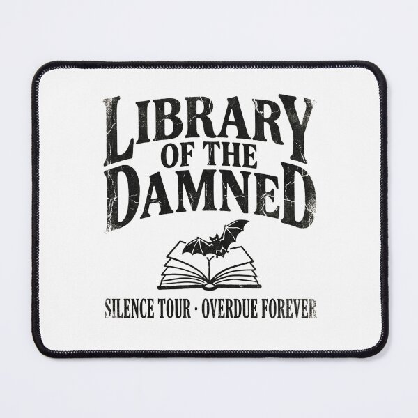 Item preview, Library Of The Damned Spooky Gothic Bookish Aesthetic Reader Horror Literature designed and sold by raedattia.