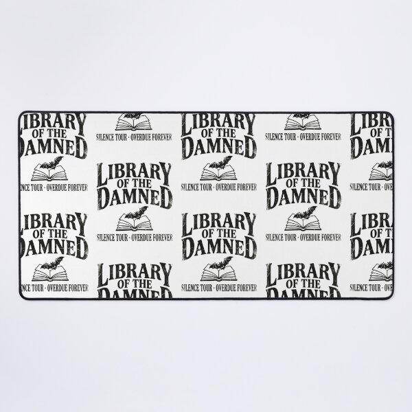 Item preview, Library Of The Damned Spooky Gothic Bookish Aesthetic Reader Horror Literature designed and sold by raedattia.