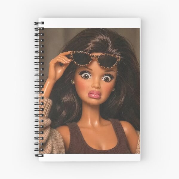 Item preview, Shocked Brunette Doll Sunglasses Reaction Funny Meme designed and sold by Devilians92.
