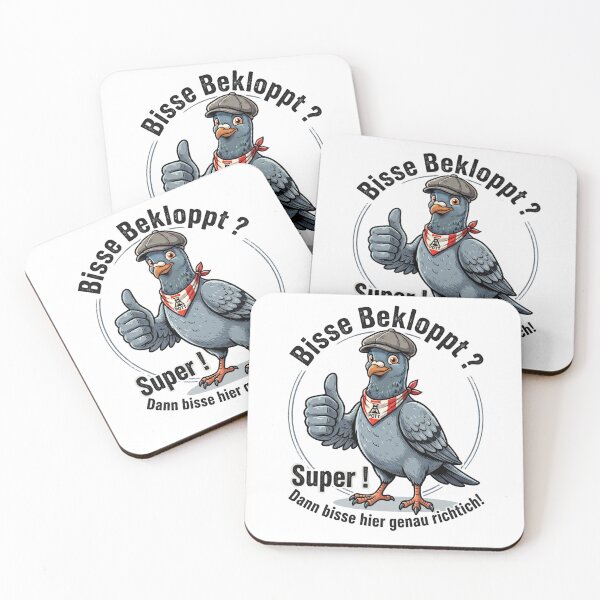 Item preview, Ruhrpott buddy pigeon - bites crazy funny dialect saying designed and sold by Jawoahl.