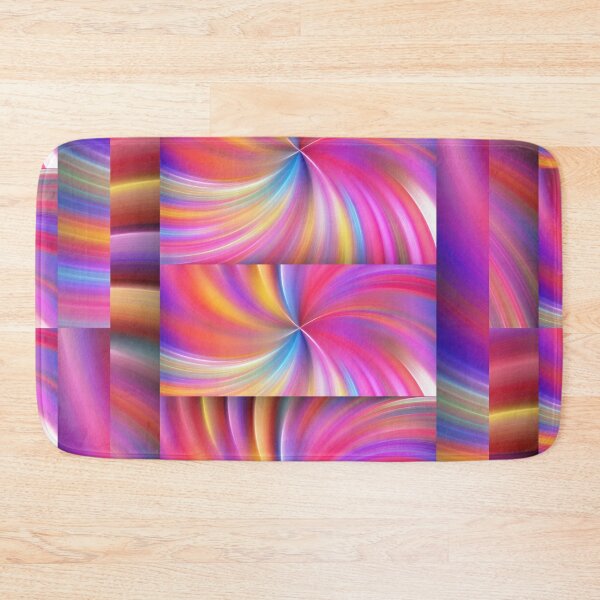Item preview, Vibrant Colorful Swirl Abstract Spiral Pattern Art designed and sold by NikBrin Prevail .
