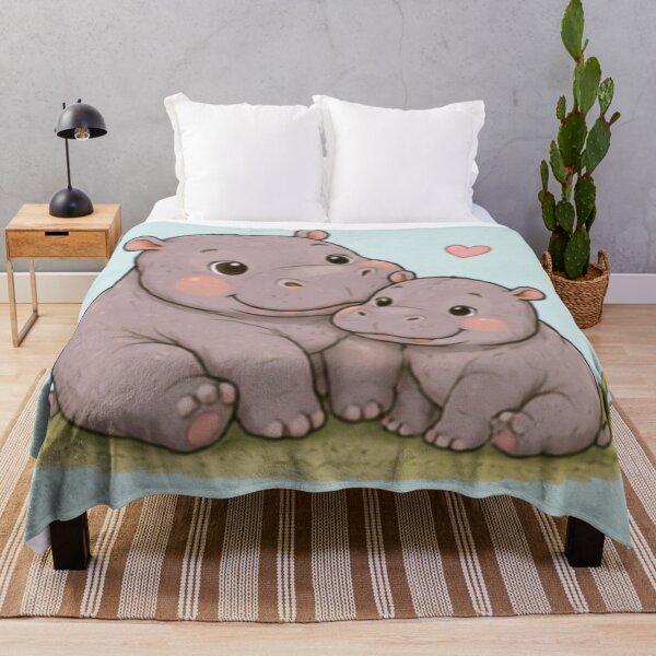 Item preview, Mum & Bay Hippos designed and sold by MellowMunchkins.