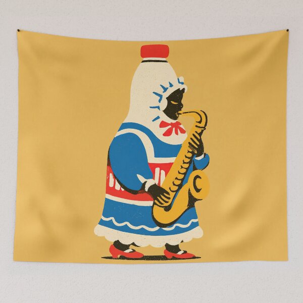 Item preview, Bottleblues Saxophonist designed and sold by Venon28.