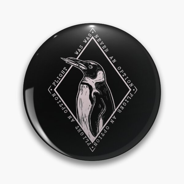 Item preview, Flight was Never an Option Funny Penguin designed and sold by ManiaGrania.