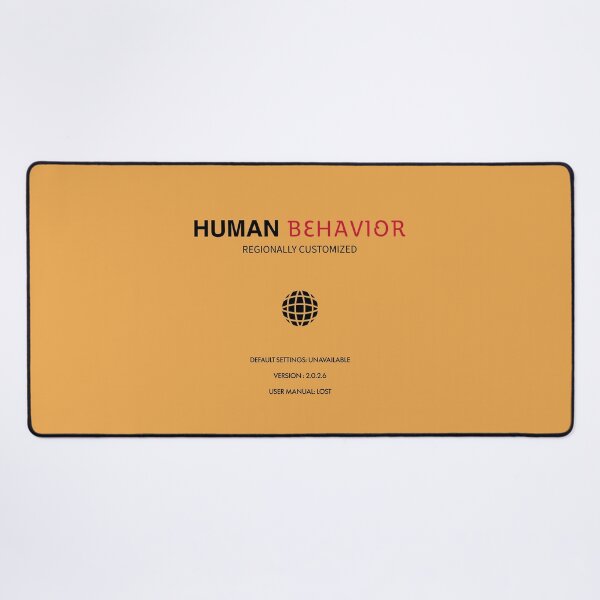 Item preview, Human Behavior Regionally Customized Software Update Design designed and sold by nocontextdept.