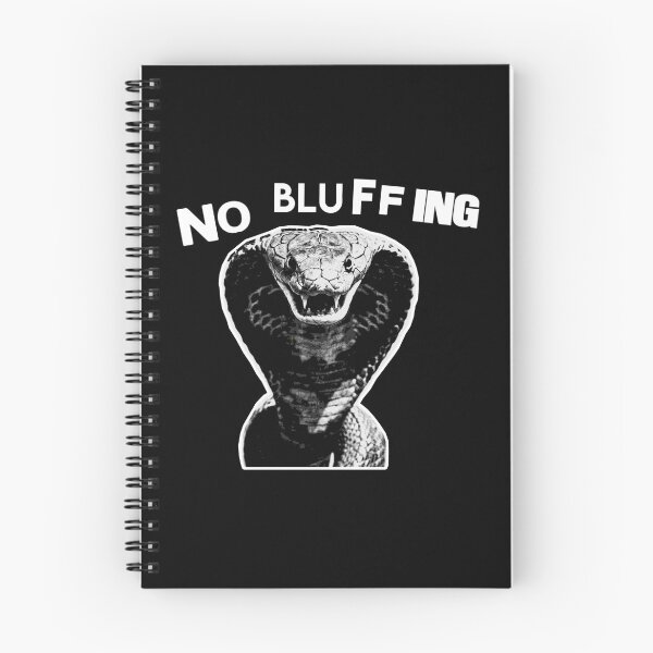 Item preview, No Bluffing Cobra Warning designed and sold by weirdove.