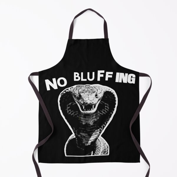 Item preview, No Bluffing Cobra Warning designed and sold by weirdove.