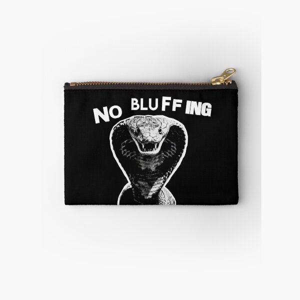 Item preview, No Bluffing Cobra Warning designed and sold by weirdove.