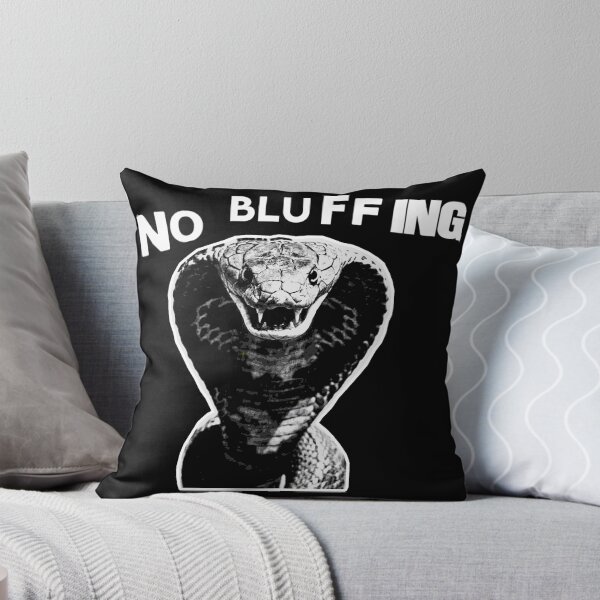 Item preview, No Bluffing Cobra Warning designed and sold by weirdove.