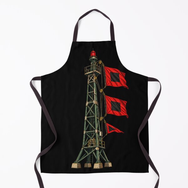 Item preview, Gale Signal – Coastal Storm Warning Tower Art designed and sold by yagniikd-.