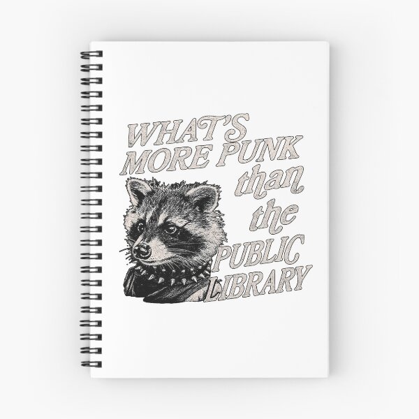 Item preview, Whats more punk than the public library, Support Public Libraries designed and sold by dariakustocr.