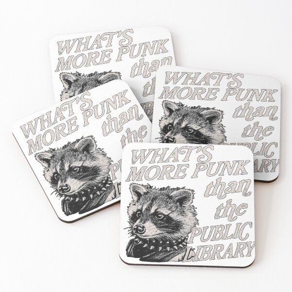 Item preview, Whats more punk than the public library, Support Public Libraries designed and sold by dariakustocr.