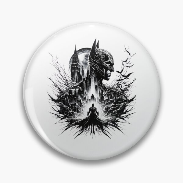 Artikelvorschau, The Dark Knight Gotham City Batman Silhouette Action entworfen und verkauft von keep-on-trollin.