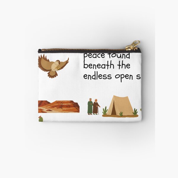 Item preview, Peace Found Beneath Endless Open Sky Desert Art designed and sold by NourArtCorner.