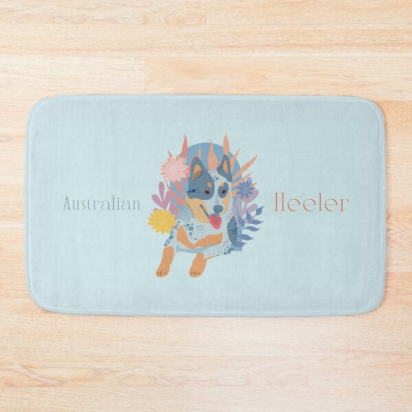 Item preview, Botanical Australian Cattle Dog designed and sold by IvysCreativityHouse.