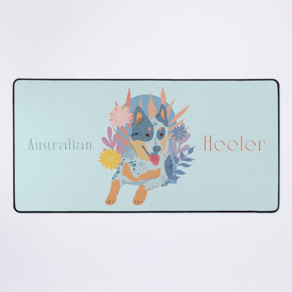 Item preview, Botanical Australian Cattle Dog designed and sold by IvysCreativityHouse.