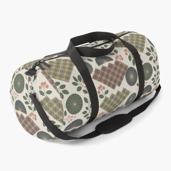 Item preview, Modern Japanese Wagara Botanical Pattern – Elegant Seamless Japanese Floral Design designed and sold by Tamas Das.