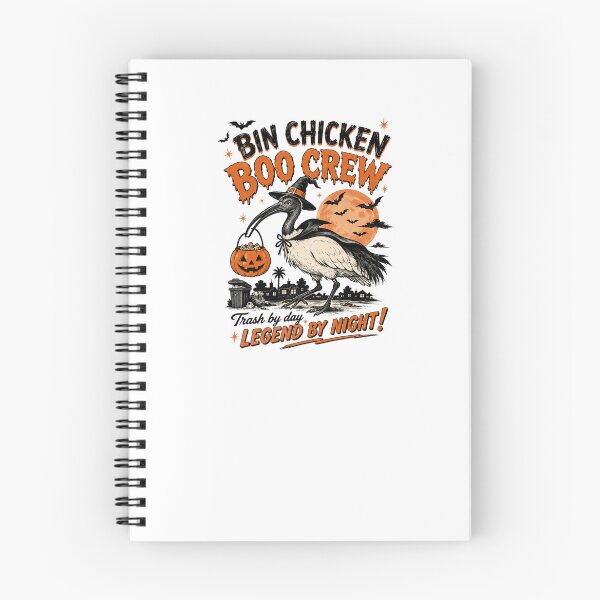 Item preview, Bin Chicken Boo Crew Australian Ibis Halloween Trash By Day Legend By Night Funny designed and sold by Yellowriversss.