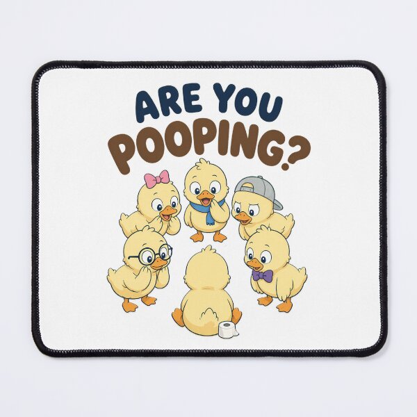 Item preview, Are You Pooping Funny Duck Bathroom Humor designed and sold by aigcx.