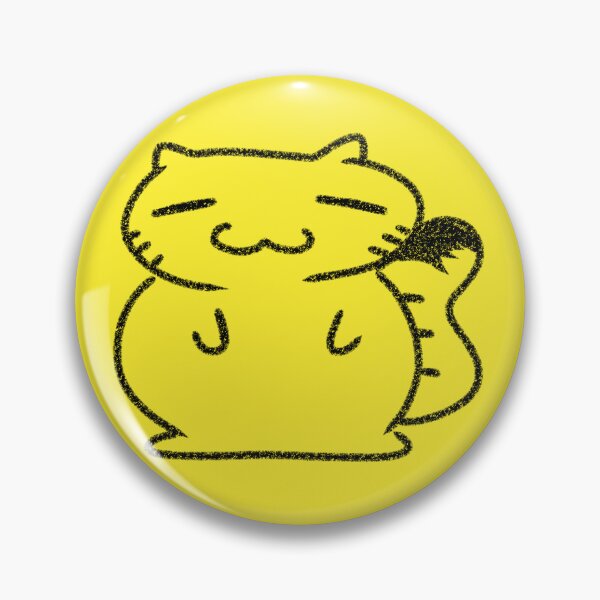 Item preview, Cute cat doodle Yellow version  designed and sold by thistleberry.