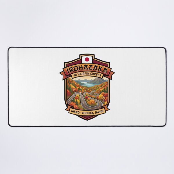Item preview, Irohazaka Japan Mountain Drive designed and sold by enzoade.