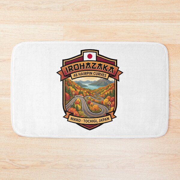 Item preview, Irohazaka Japan Mountain Drive designed and sold by enzoade.