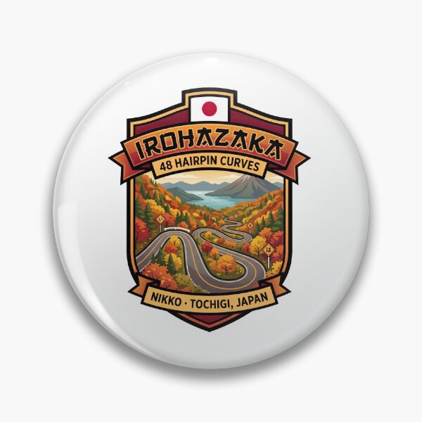 Item preview, Irohazaka Japan Mountain Drive designed and sold by enzoade.