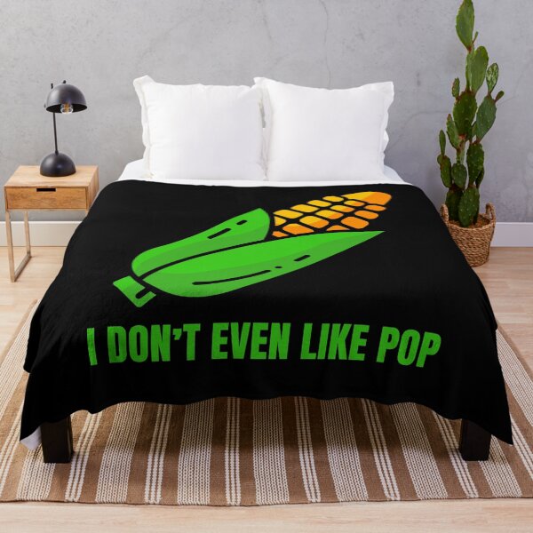 Item preview, I Don't Even Like Pop Funny Corn Pun designed and sold by chaaval.