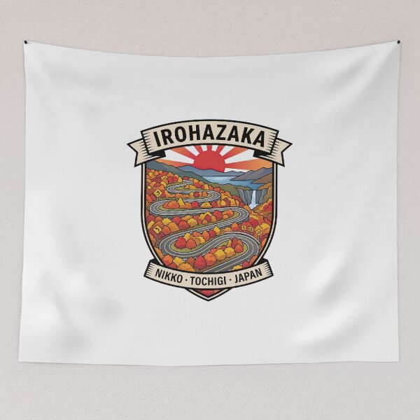 Item preview, Irohazaka Japan Winding Road designed and sold by enzoade.