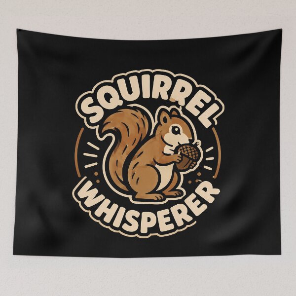 Item preview, Squirrel Whisperer Cute Animal Design designed and sold by rafaeltto.