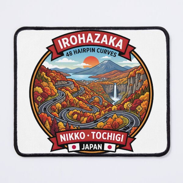 Item preview, Irohazaka Nikko Mountain Pass designed and sold by enzoade.