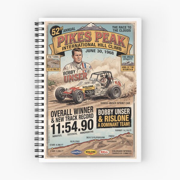 Item preview, Bobby Unser 1968 Pikes Peak designed and sold by Theodor Decker.