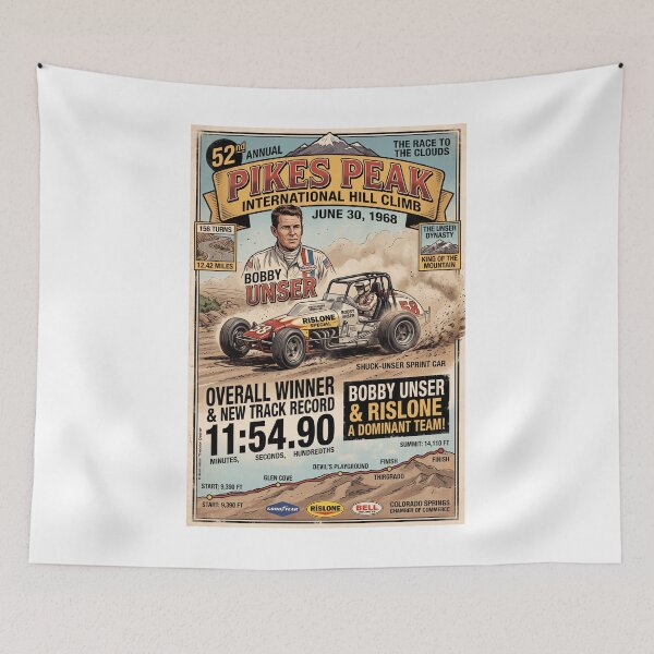 Item preview, Bobby Unser 1968 Pikes Peak designed and sold by Theodor Decker.