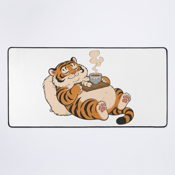 Item preview, Cozy Chubby Tiger Japanese Tea Dango designed and sold by aigcx.