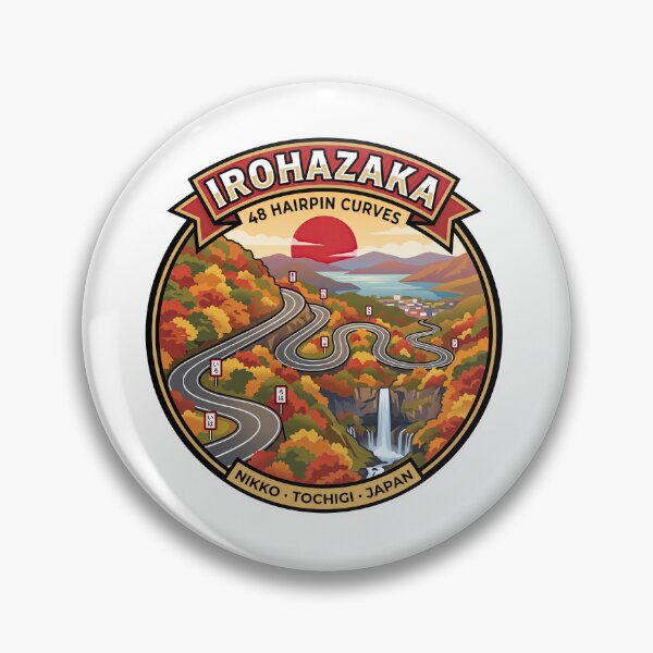 Item preview, Irohazaka Japan Scenic Mountain Road designed and sold by enzoade.