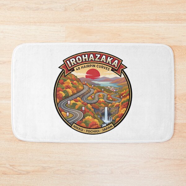 Item preview, Irohazaka Japan Scenic Mountain Road designed and sold by enzoade.