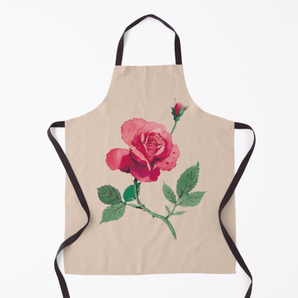 Item preview, Red Rose Watercolor Botanical designed and sold by Dew Drop Designs.