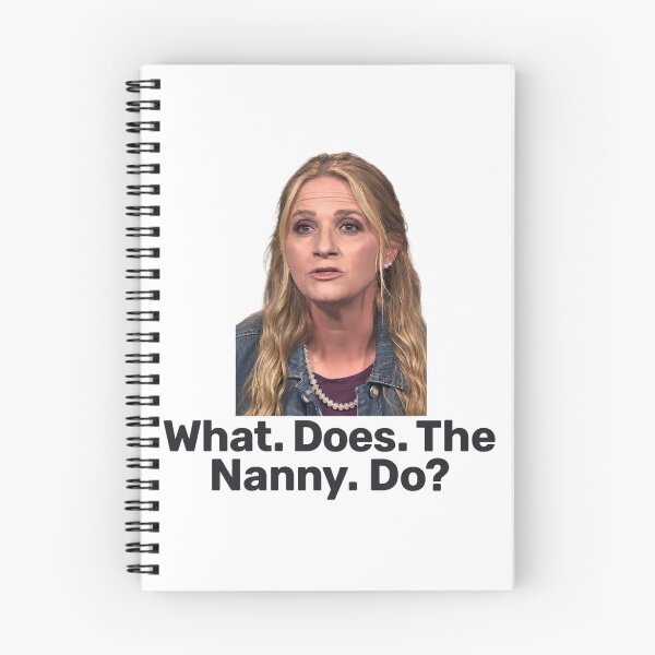 Item preview, What does the Nanny do designed and sold by dariakustocr.