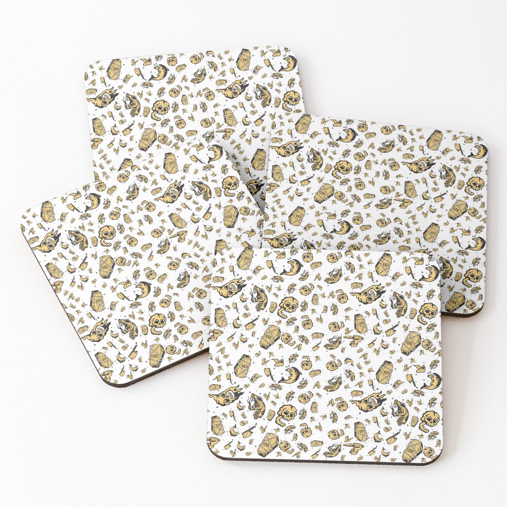Item preview, Coasters (Set of 4) designed and sold by RedGraph.
