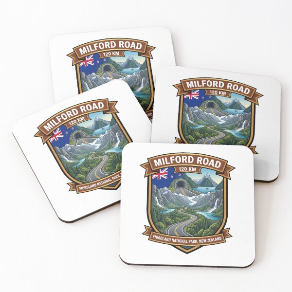 Item preview, Milford Road Fiordland National Park designed and sold by enzoade.