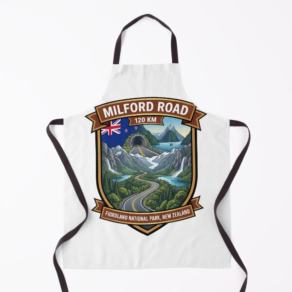 Item preview, Milford Road Fiordland National Park designed and sold by enzoade.