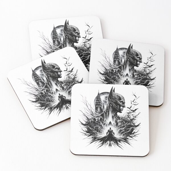 Item preview, Dark Vigilante City Knight Silhouette designed and sold by bolakaretstudio.