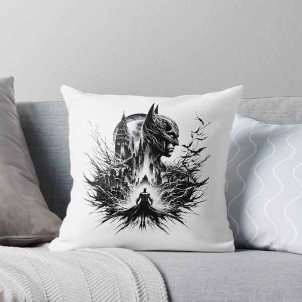 Item preview, Dark Vigilante City Knight Silhouette designed and sold by bolakaretstudio.