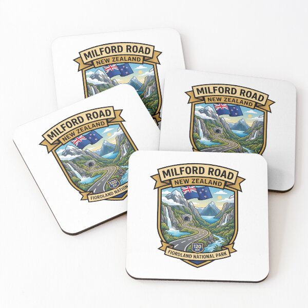 Item preview, Milford Road South Island Scenic Highway designed and sold by enzoade.