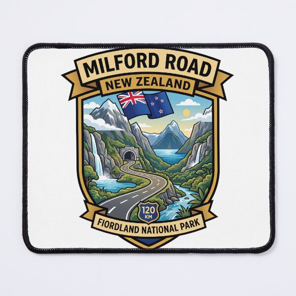 Item preview, Milford Road South Island Scenic Highway designed and sold by enzoade.