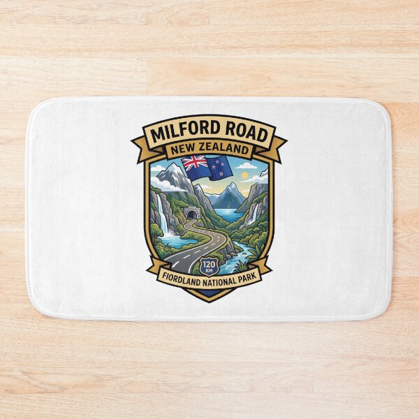 Item preview, Milford Road South Island Scenic Highway designed and sold by enzoade.