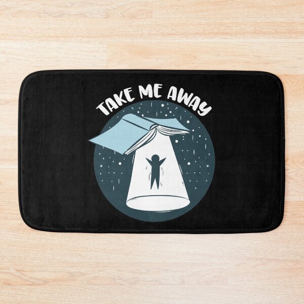 Item preview, Funny Book Lover UFO Take Me Away Book Club Book Reader designed and sold by farhanhafeez.